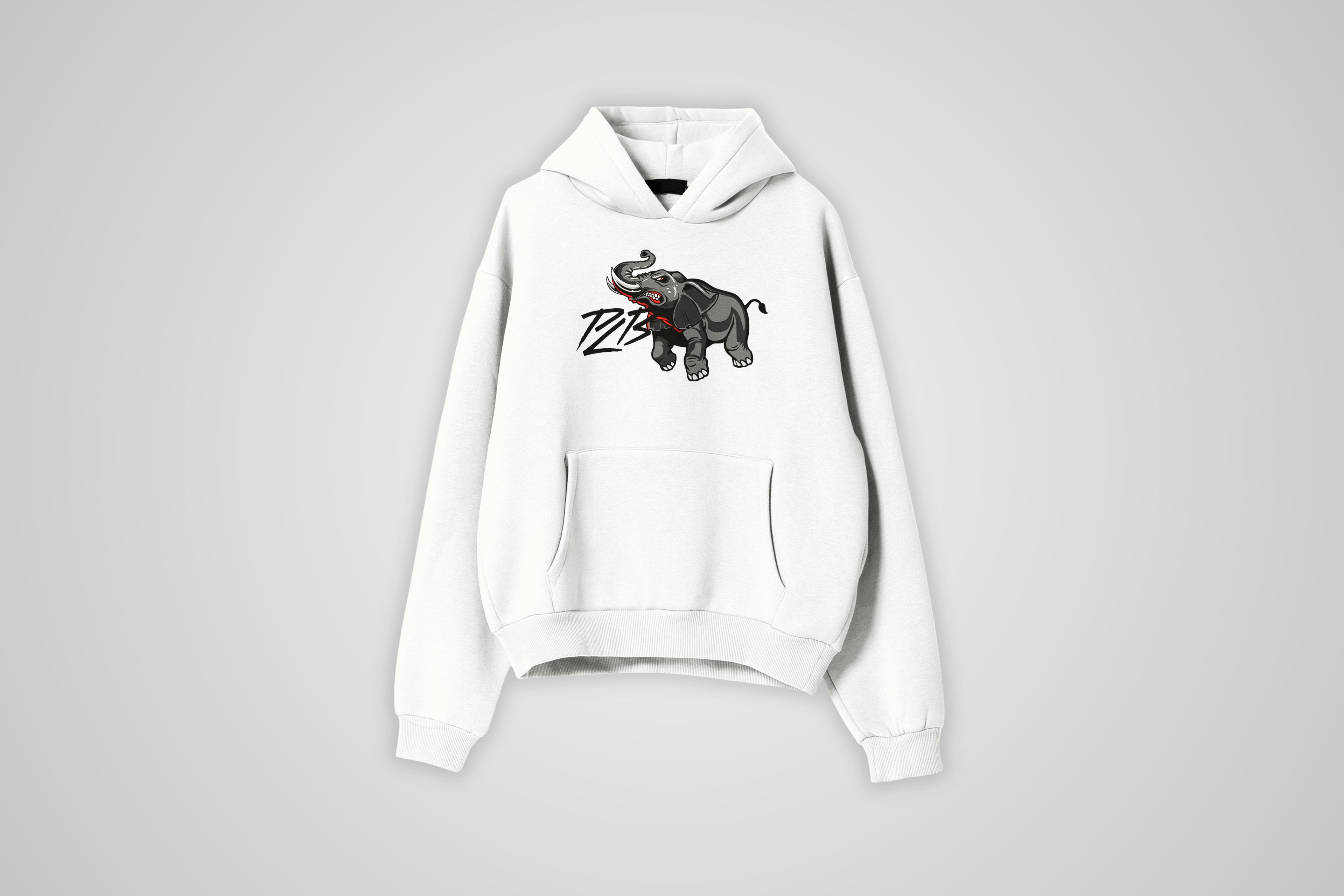 Sweat à capuche PLB Elephant Face V2