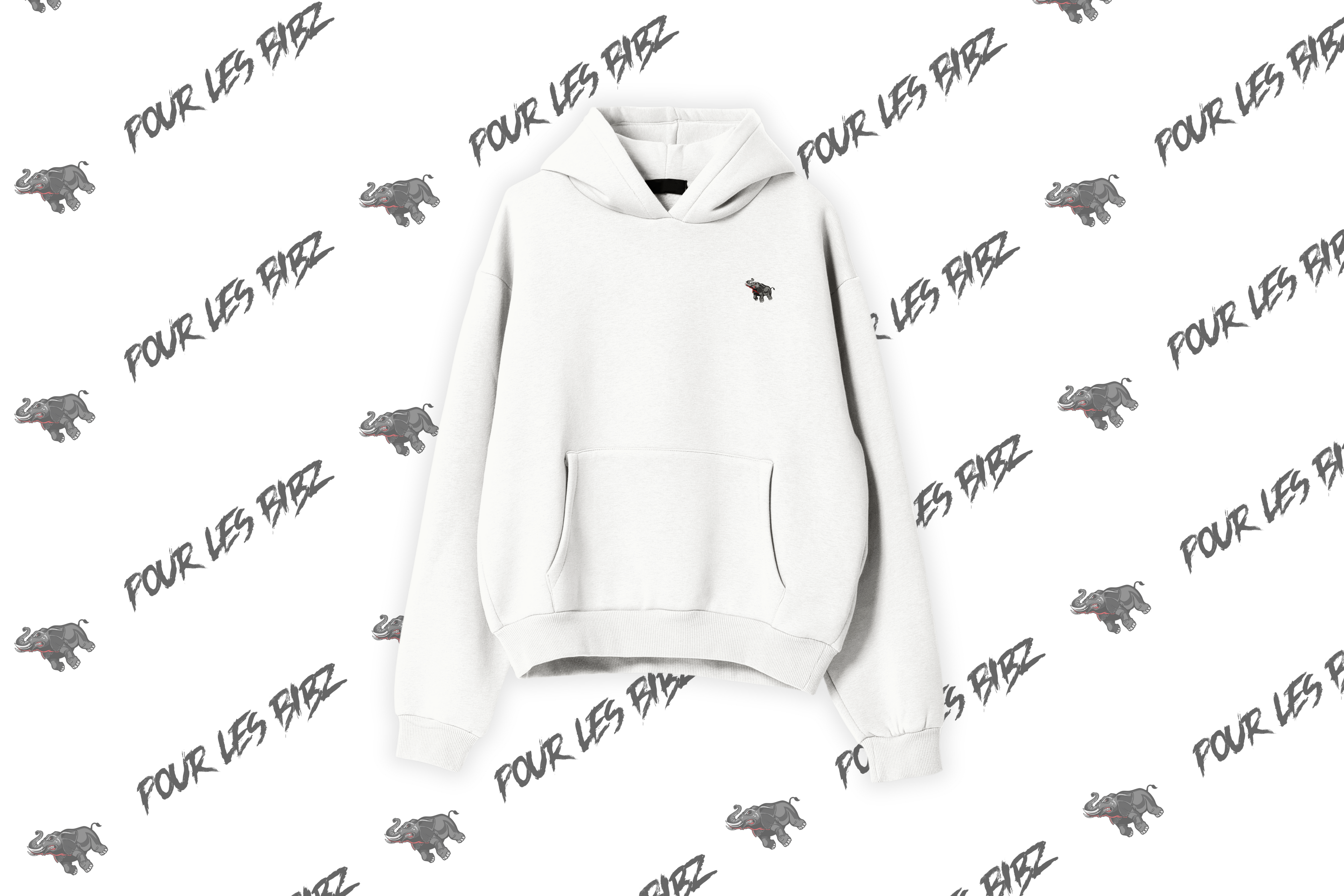 Sweat à capuche PLB Logo