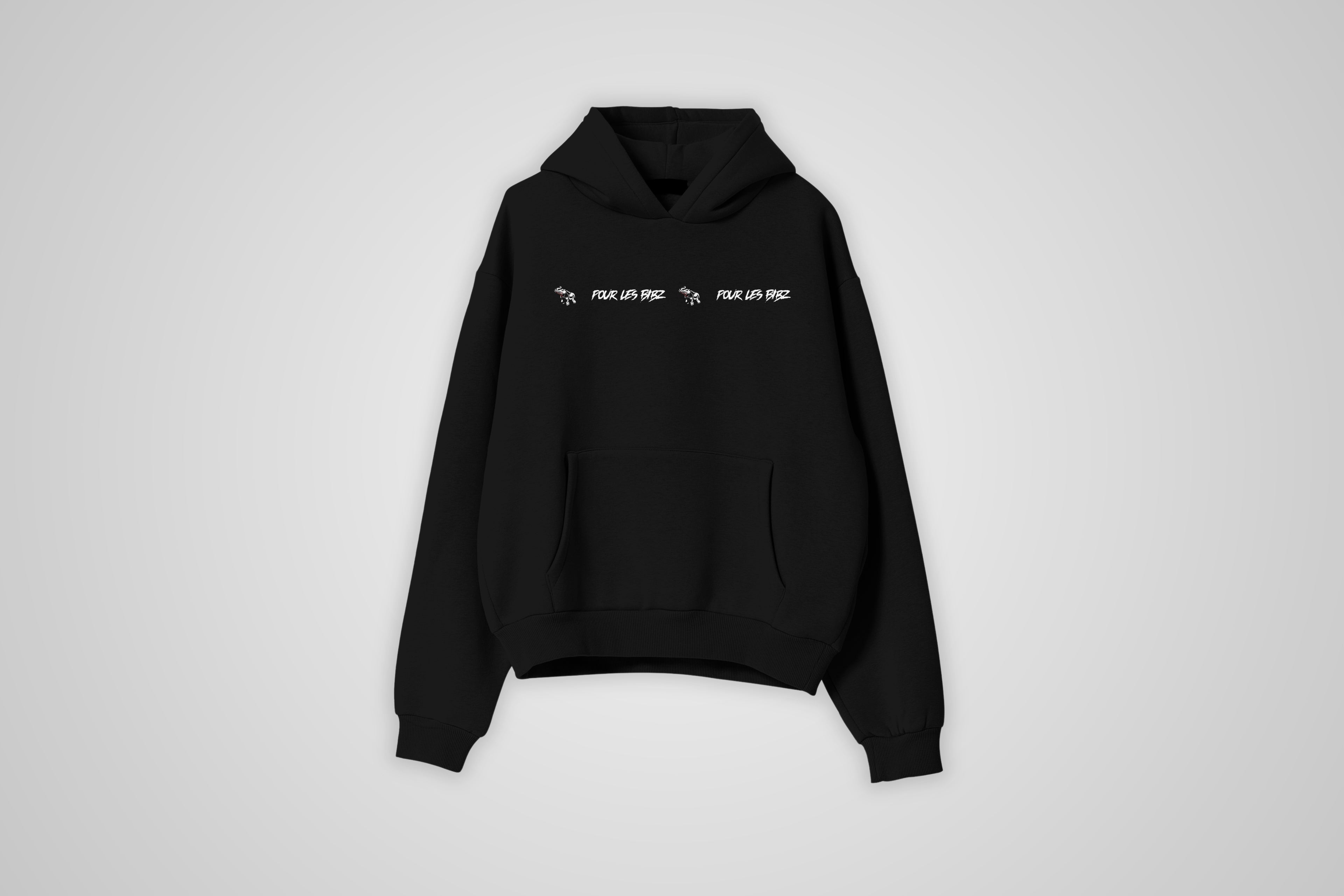 Sweat à capuche PLB Typo