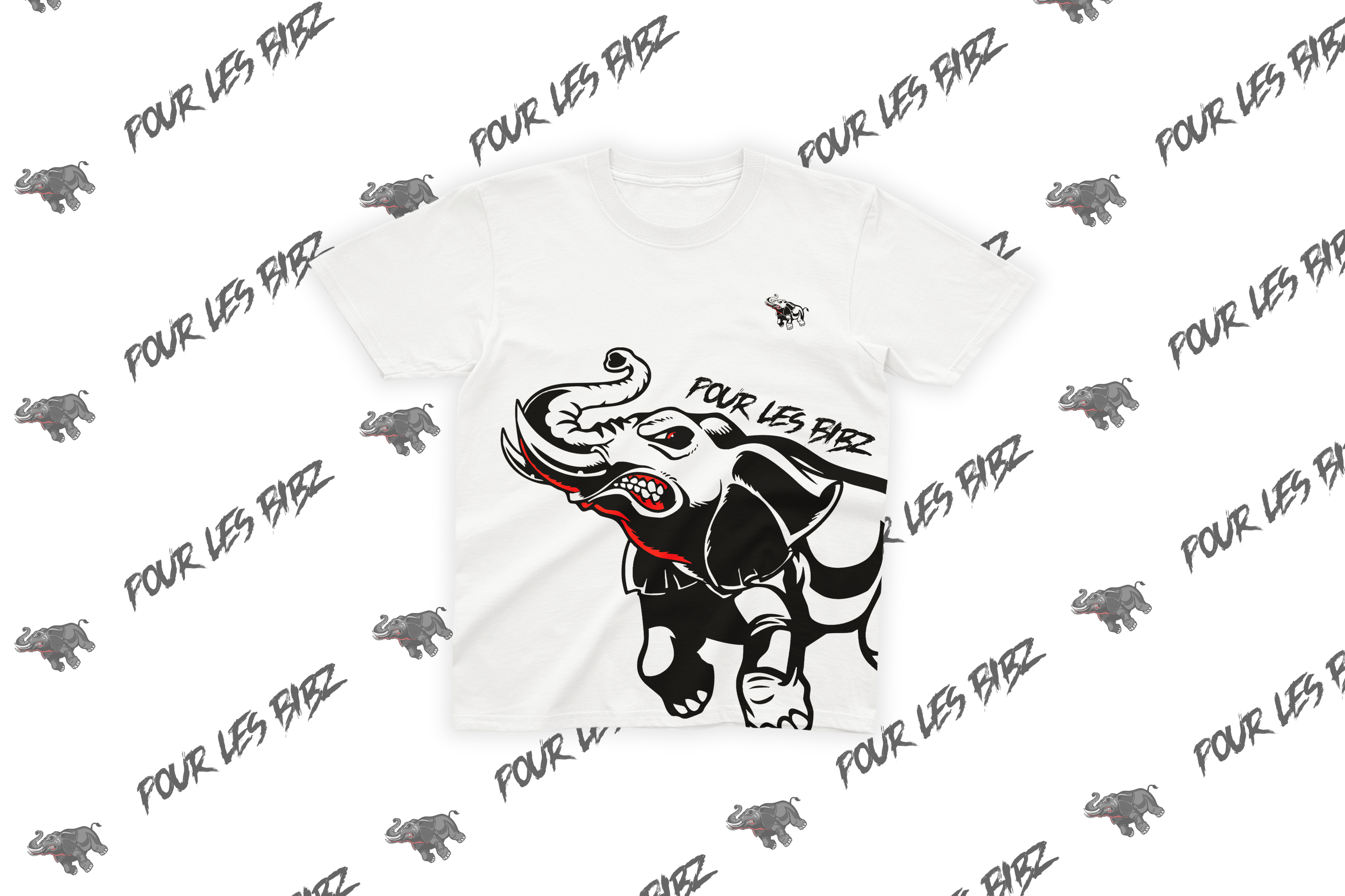 Tee-Shirt Elephant Big PLB Bib'z V2