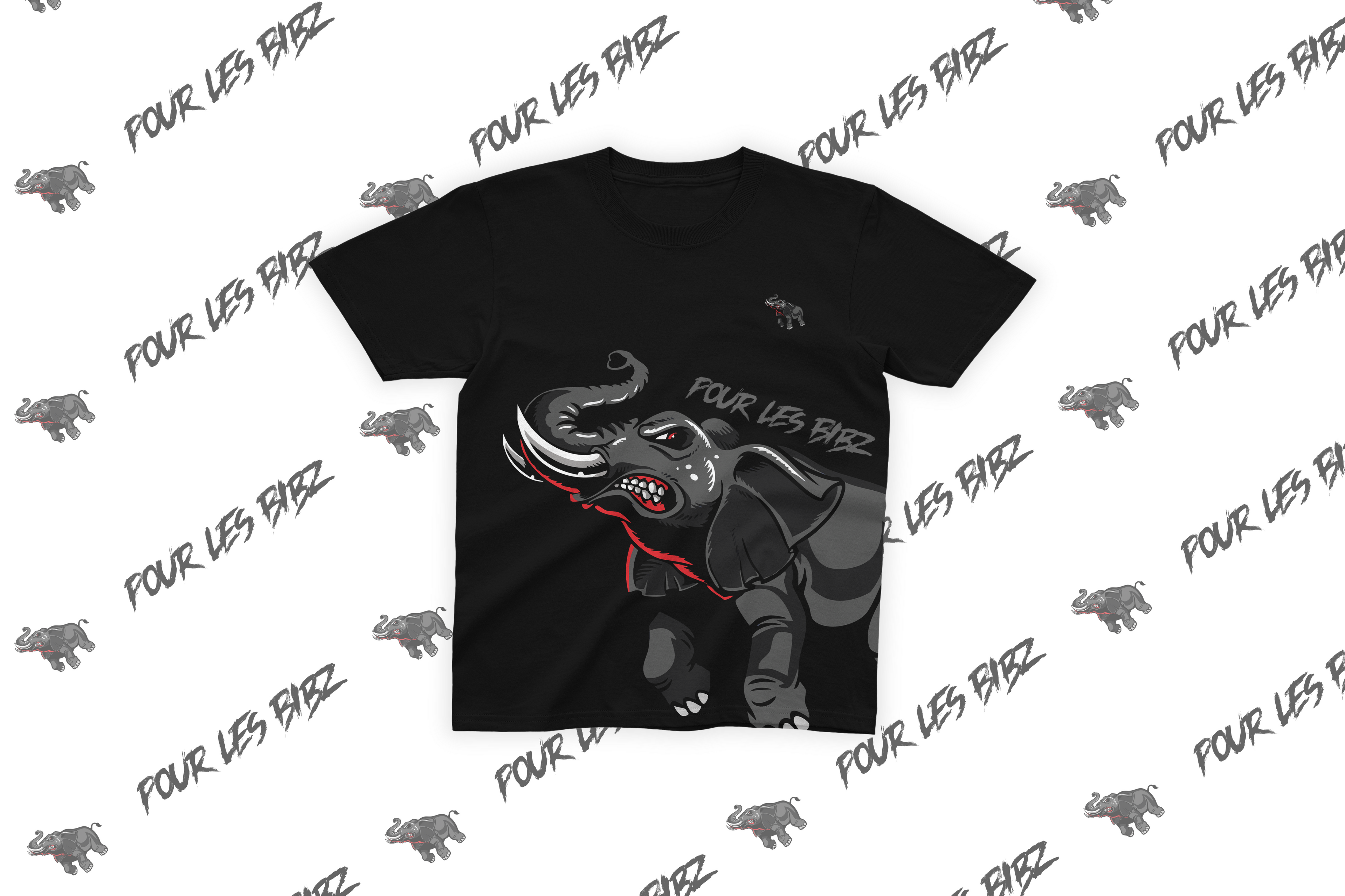 Tee-Shirt Elephant Big PLB Bib'z
