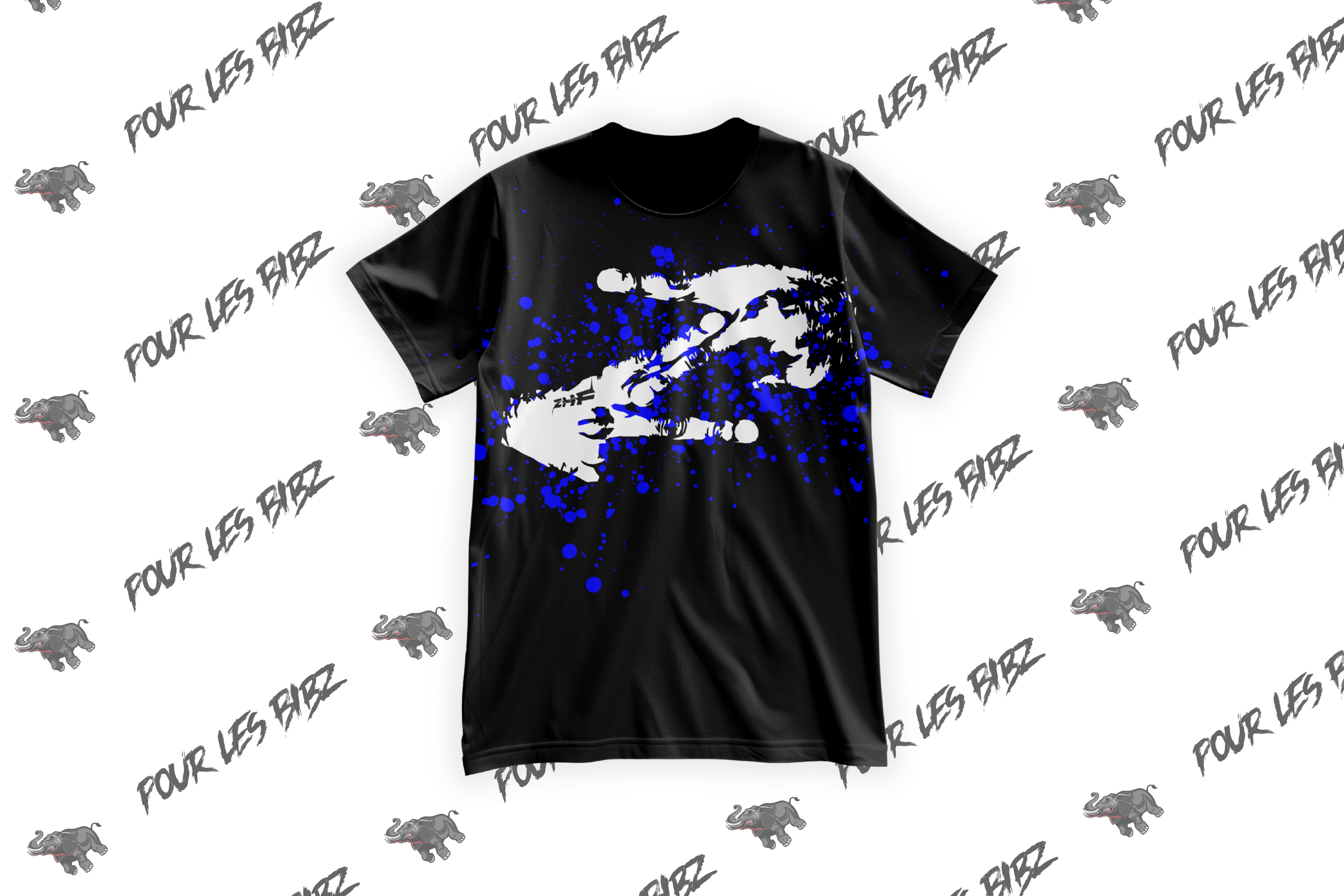 Tee-shirt Sign Bib'z PLB Splash
