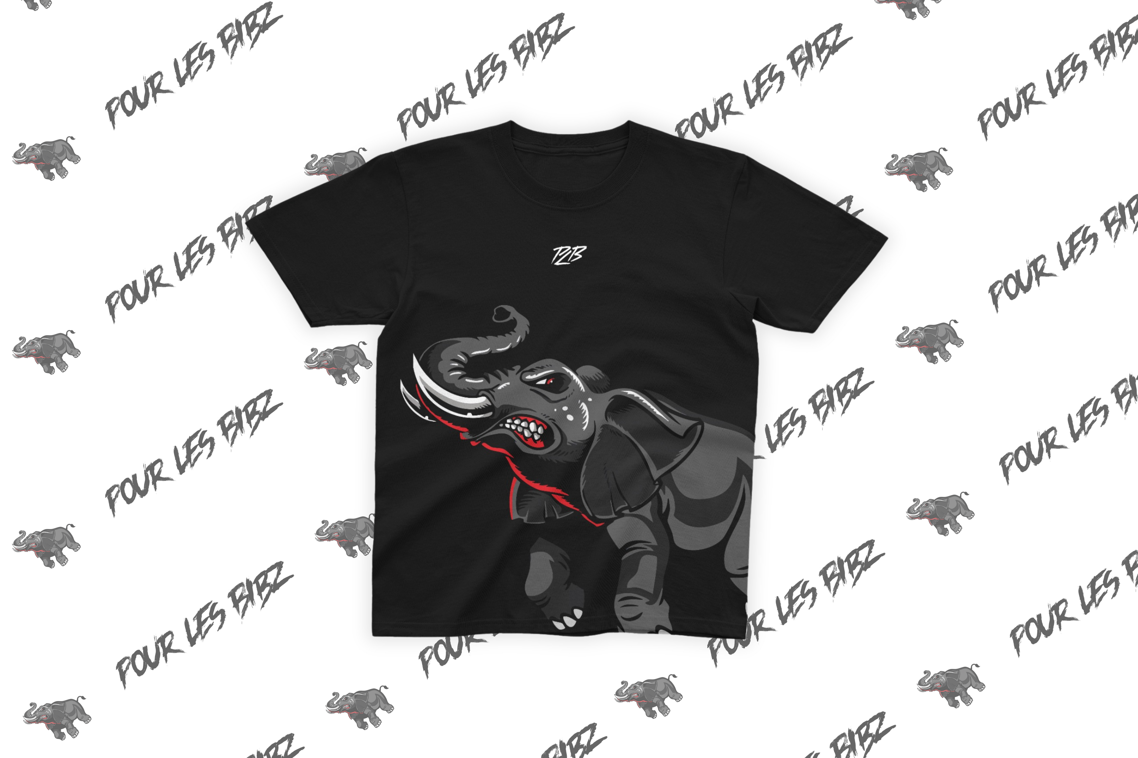 Tee-Shirt Elephant Large PLB