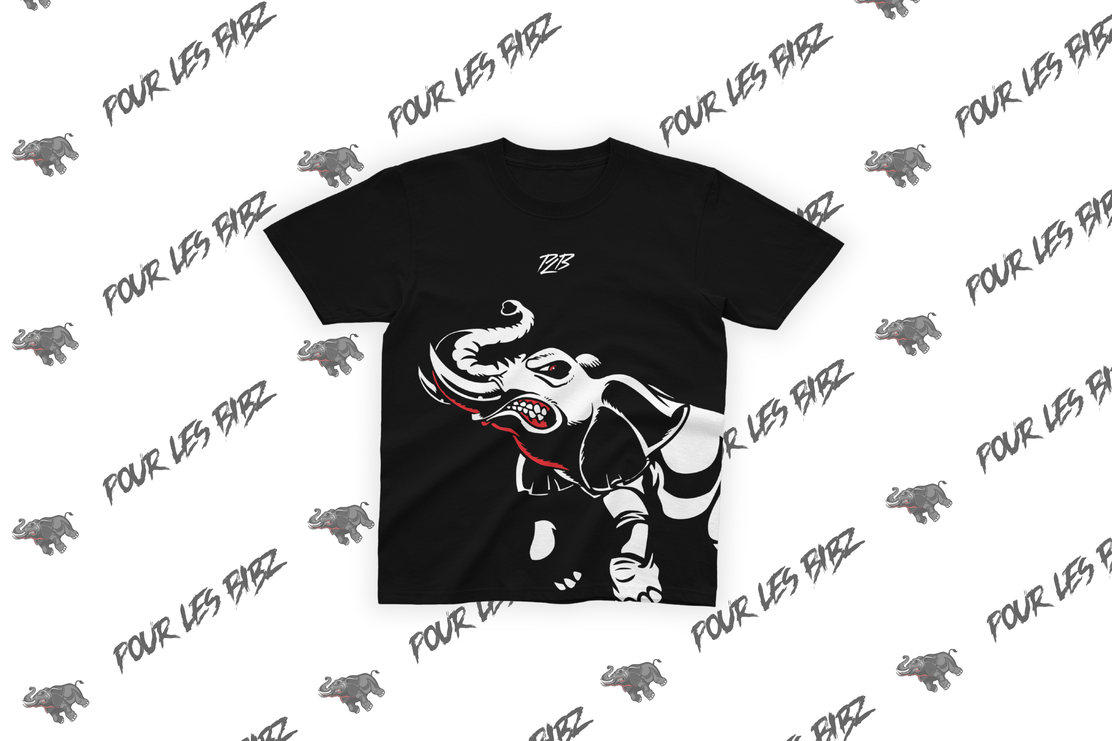 Tee-Shirt Elephant Large PLB V2