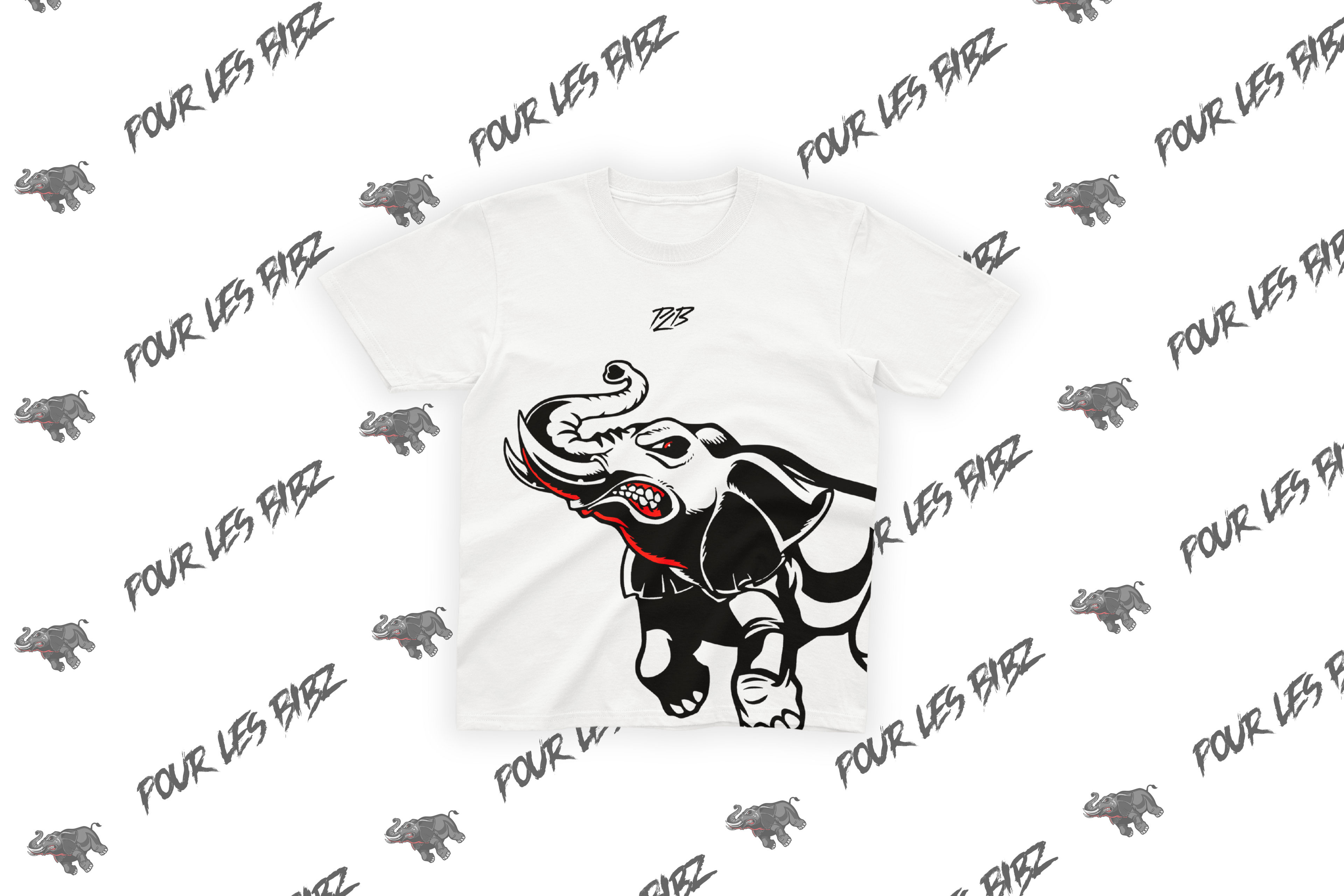 Tee-Shirt Elephant Large PLB V2