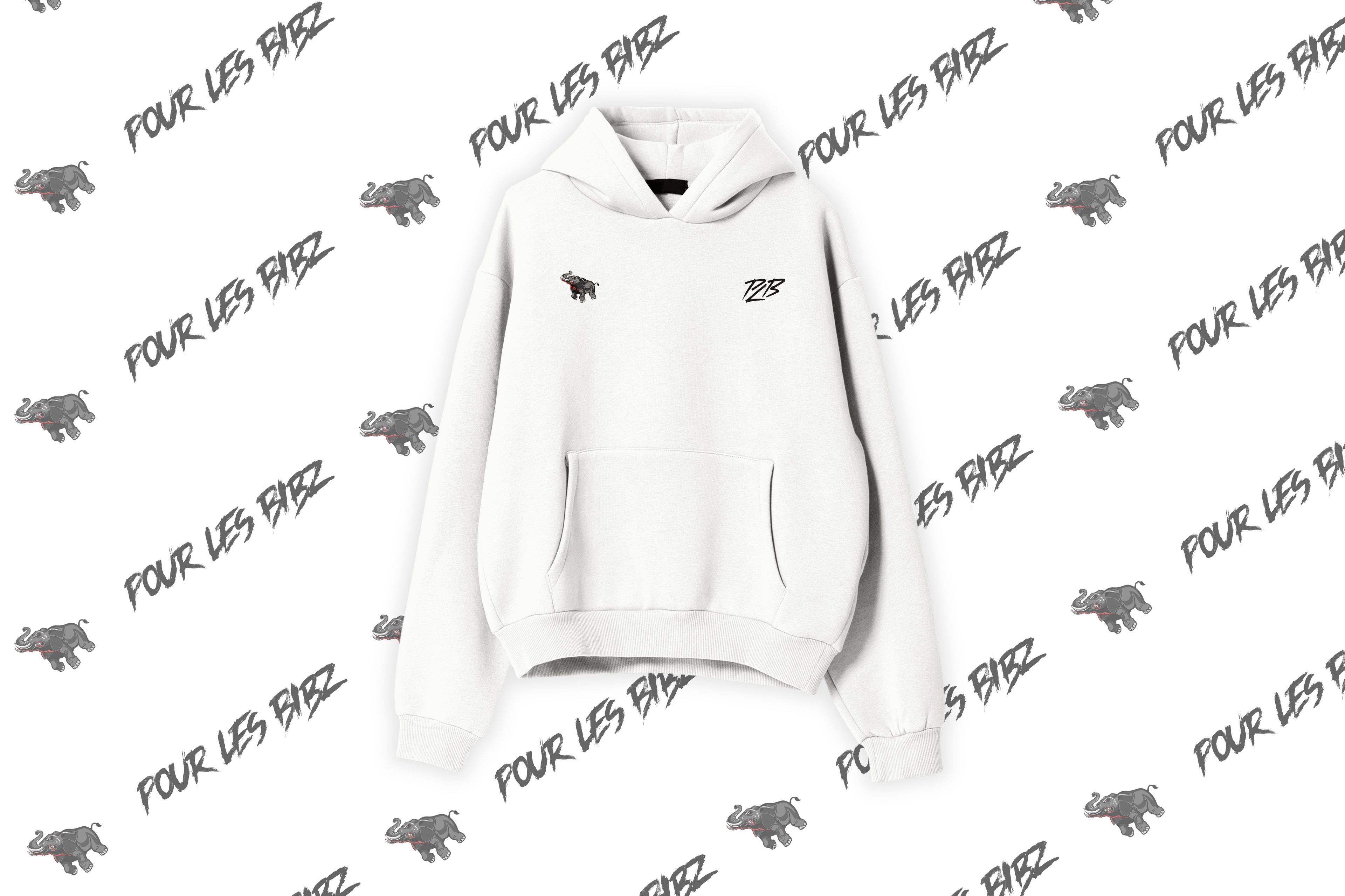 Sweat à capuche PLB Logo V2