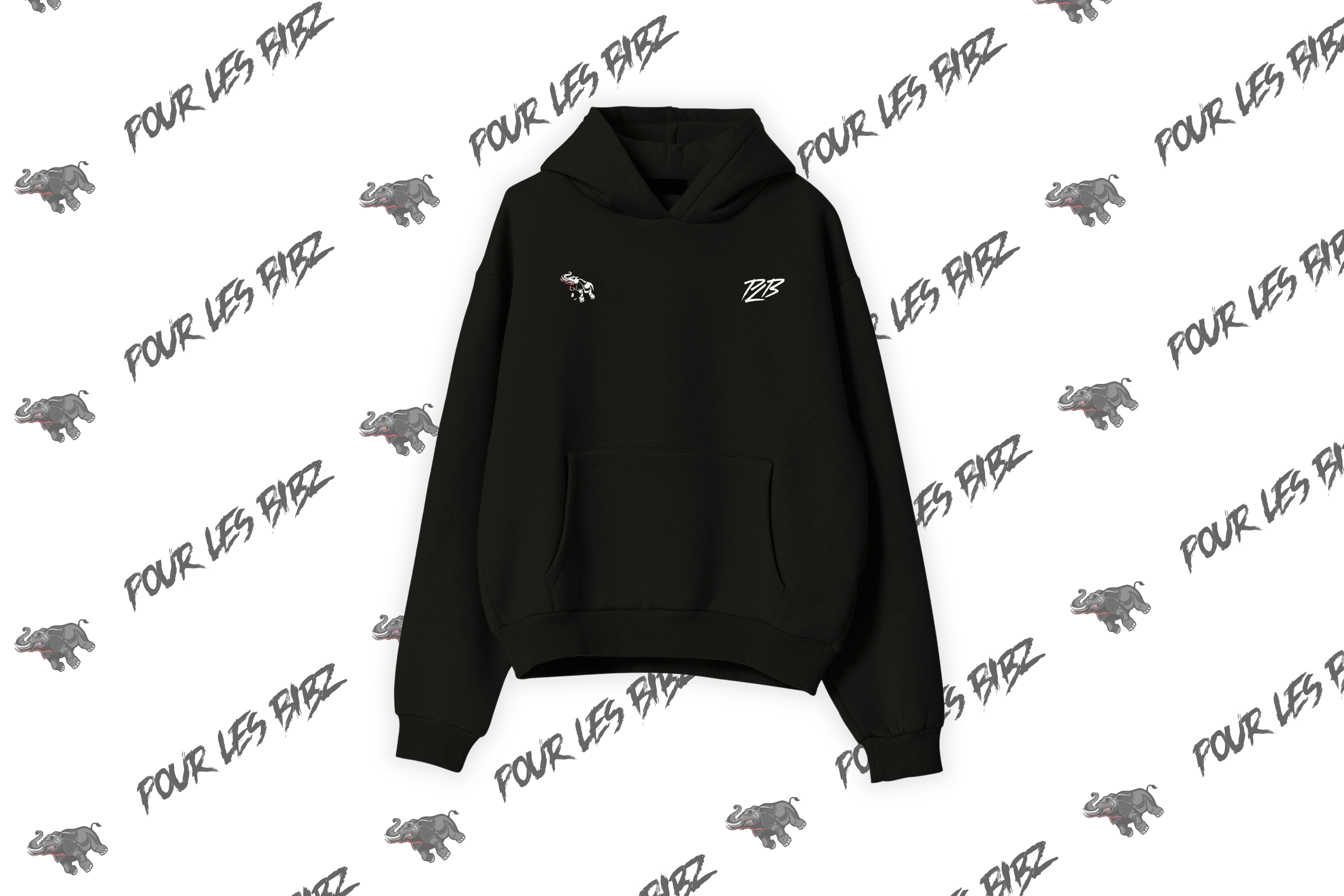 Sweat à capuche PLB Logo V2