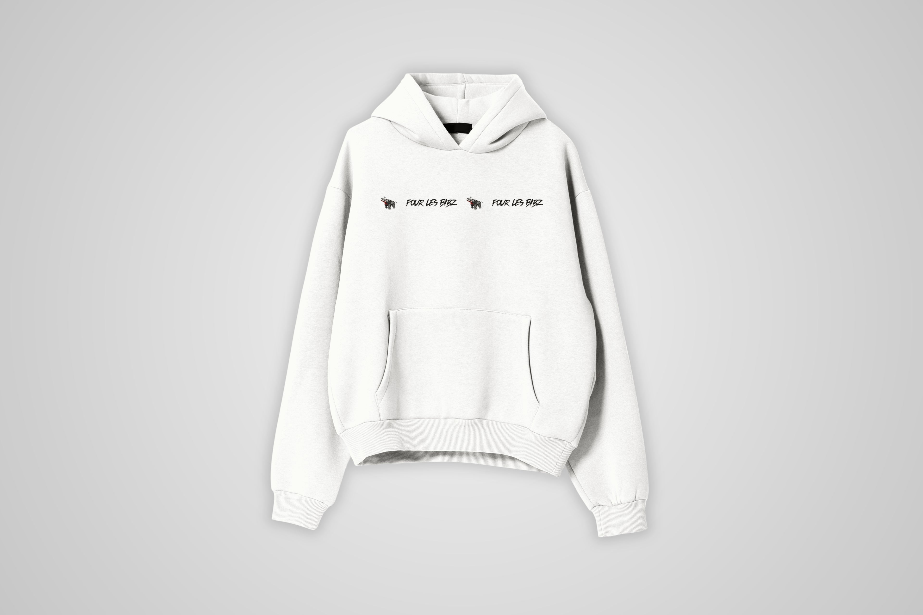 Sweat à capuche PLB Typo